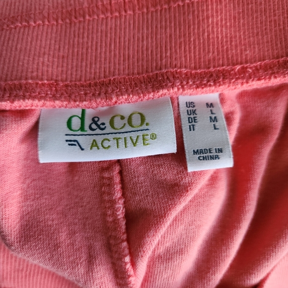 NWOT D&Co Active Knit Terry Sweatshirt and Pants Set - Picture 5 of 8